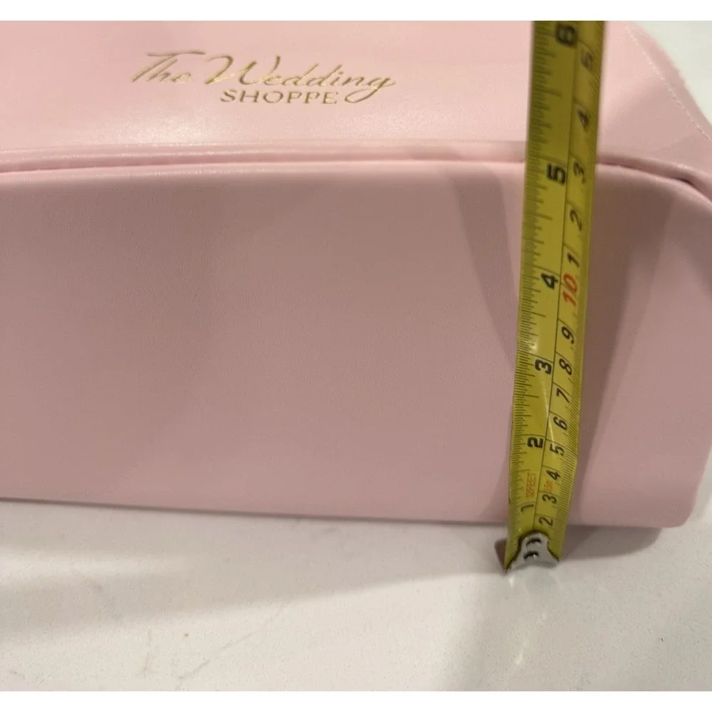 The Wedding Shop Pink Travel Cosmetic Bag Makeup‎ Case and 20 oz. tumbler NEW